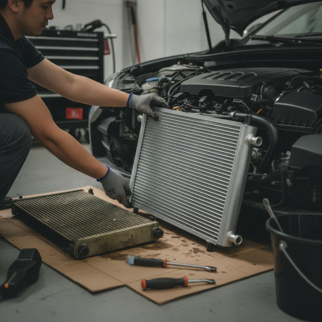 car radiator replacement